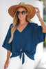CUPSHE Room to Breathe Blue Top