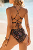 Cupshe Garden Meadows V-Neck Bralette & Mid Rise Hipster Bikini Set