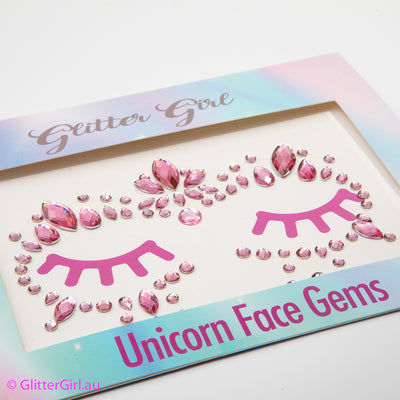 Glitter Girl Face Gems image 5
