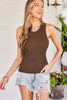 CUPSHE The Usual Brown Tank Top