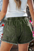 CUPSHE Stay Grounded Green Shorts