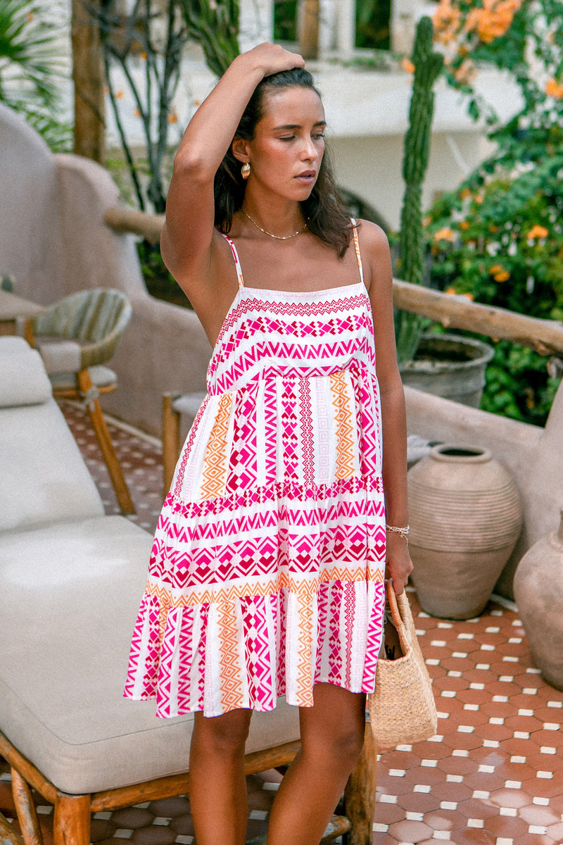 CUPSHE Geo Print Cami Mini Dress — Modern Body Dancewear Australia