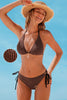Cupshe Oceanside Charm Brown Bikini Set