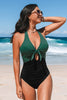 Cupshe Forest Allure Long Torso One-Piece Swimsuit