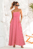Cupshe Polished Retreat Striped Maxi Dress