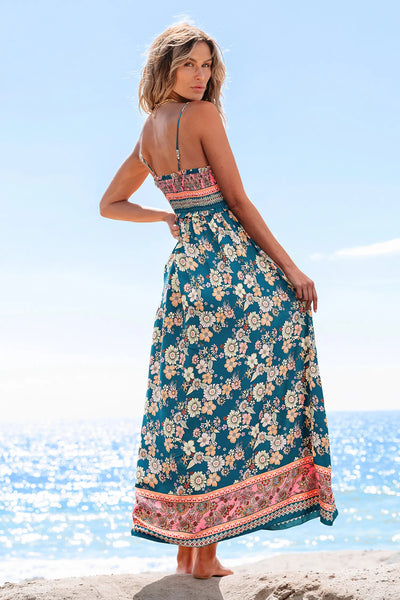 CUPSHE Spring Blooms Floral Maxi Dress image 3