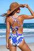 Cupshe Wild Blossom Tummy Control Monokini Swimsuit
