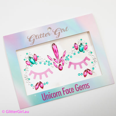 Glitter Girl Face Gems image 11