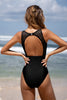 Cupshe Mesh Backless One-Piece Swimsuit