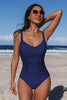 Cupshe Rewind Tummy Control One-Piece Swimsuit