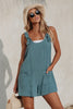 CUPSHE Patch Pocket Pinafore Romper