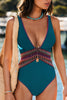 Cupshe Saltwater Rush Blue One-Piece Swimsuit