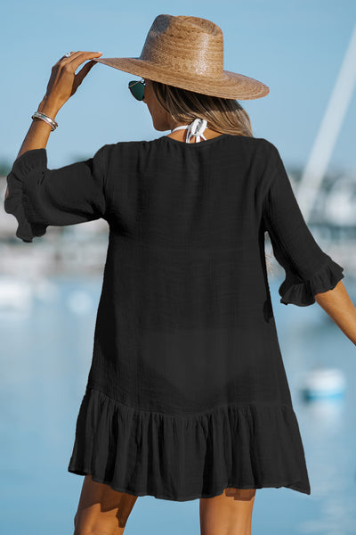 Cupshe Ruffled Cover-Up Dress image 2