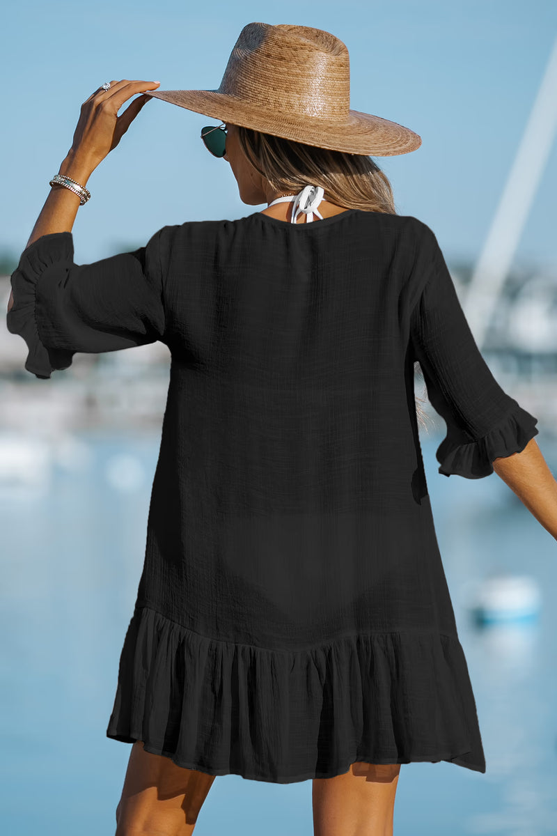 Cupshe Ruffled Cover-Up Dress alternate view
