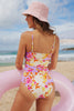 Cupshe In Technicolor Tummy Control One-Piece Swimsuit