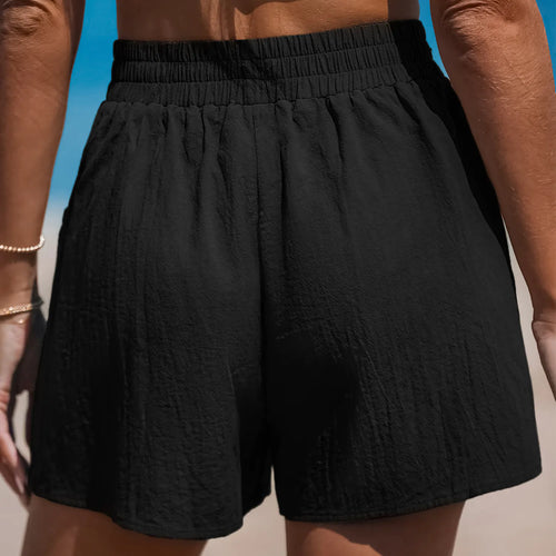 Cupshe Seaside Air Black Shorts alternate view