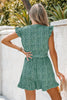 CUPSHE Flutter V-Neck Straight Leg Romper