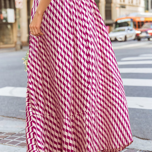 CUPSHE Run the Show Abstract Maxi Dress alternate view