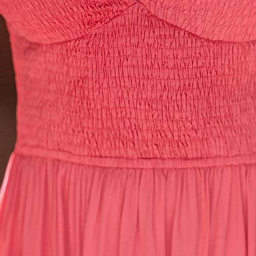 Cupshe Summer Flame Coral Maxi Dress — Modern Body Dancewear Australia