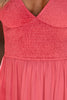 Cupshe Summer Flame Coral Maxi Dress