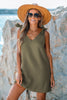 Cupshe Backless V-Neck Mini Dress