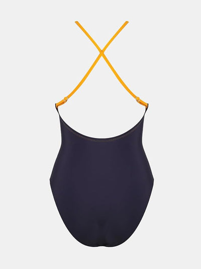 CUPSHE Colorblock Tummy Control Crossback One-Piece image 5