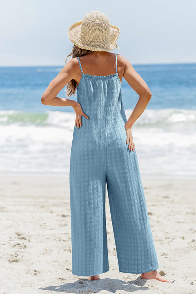 CUPSHE Sky Bound Blue Jumpsuit image 2