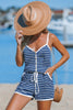 Cupshe Ocean Spirit Striped Romper