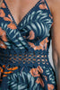 CUPSHE Tropical Sleeveless Crochet Mini Dress