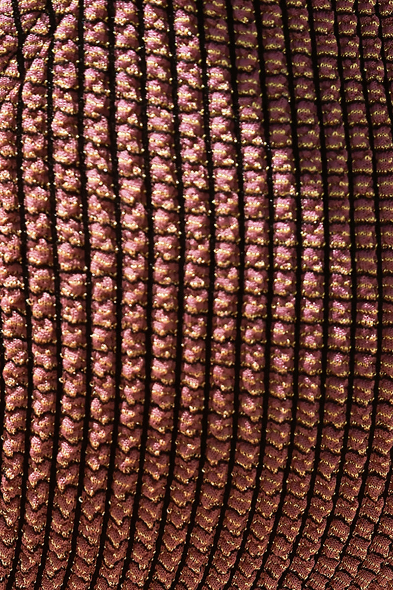 Cupshe Oceanside Charm Brown Bikini Set alternate view