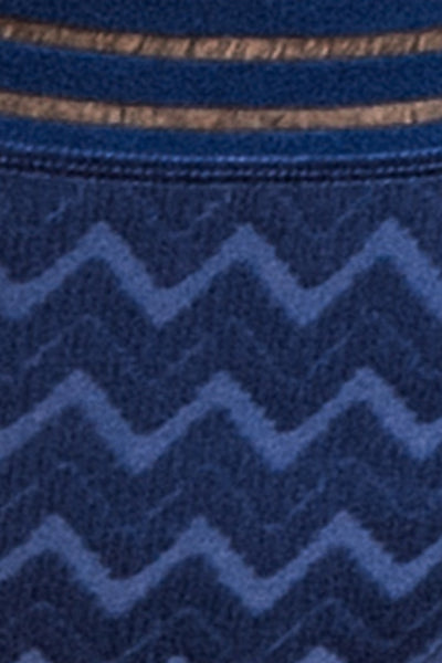 Cupshe Estate Blue Plunging Bikini Set image 1