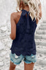 Cupshe Elegance Defined Blue Top
