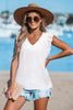 CUPSHE Soft Heat White Top