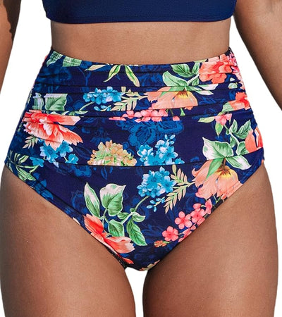 CUPSHE Tummy Control High Waisted Bikini Bottom image 1