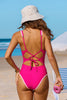 Cupshe Vivid Mix Tummy Control One-Piece Swimsuit