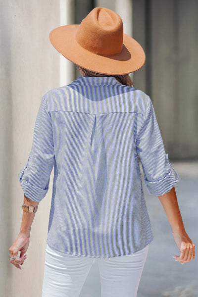 CUPSHE Moments Like This Striped Shirt image 2