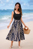 CUPSHE Breeze & Bliss Abstract Midi Dress
