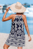 Cupshe Midnight Floral Print Mini Dress