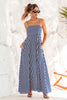 Cupshe Polished Retreat Striped Maxi Dress