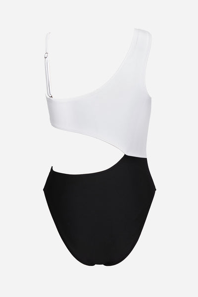 CUPSHE x JoJo Escaping Asymmetrical Stud Cutout One-Piece image 5