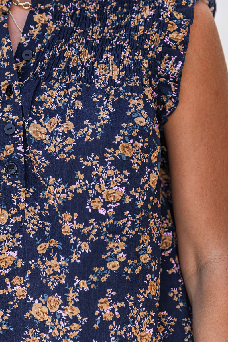 CUPSHE Natural Charm Floral Top — Modern Body Dancewear Australia