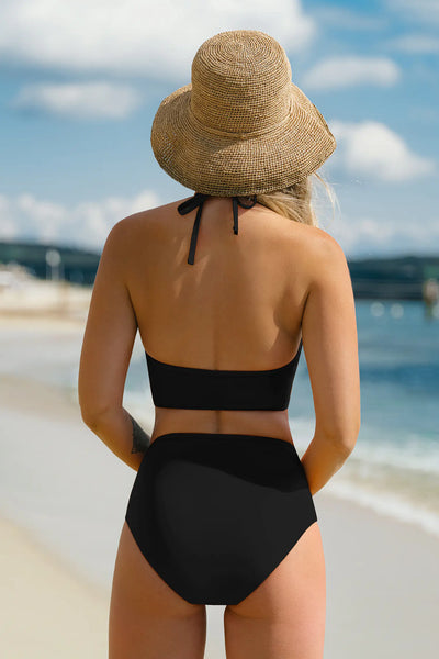 Cupshe Off Limits Black Bikini Set image 3