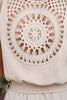 CUPSHE Boho Beige Surplice Wide Leg Jumpsuit