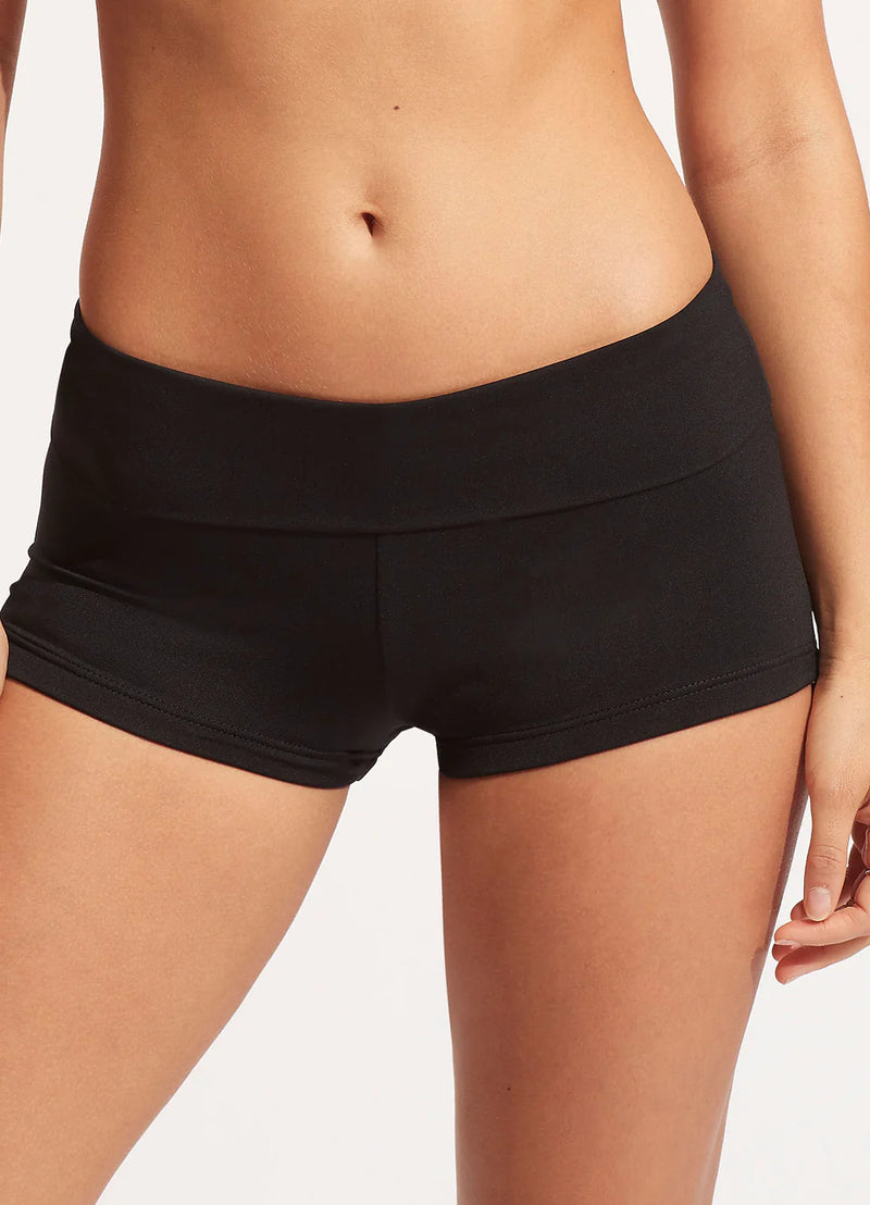 Seafolly Active Ruched Back Boyleg Limited Stock.. — Modern Body Dancewear Australia
