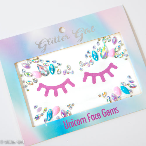 Glitter Girl Face Gems alternate view