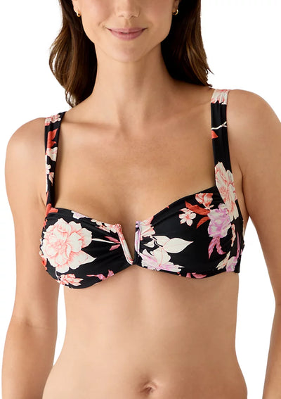 CUPSHE Nior Floral K-Wire Bikini Top image 4