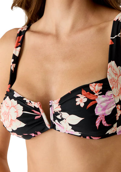 CUPSHE Nior Floral K-Wire Bikini Top image 1