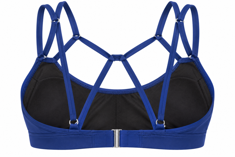 CUPSHE Navy U Neck Strappy Top alternate view