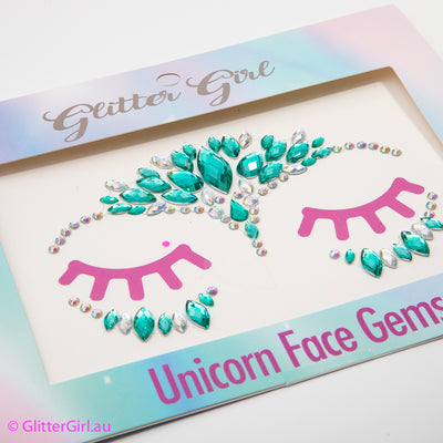 Glitter Girl Face Gems image 8