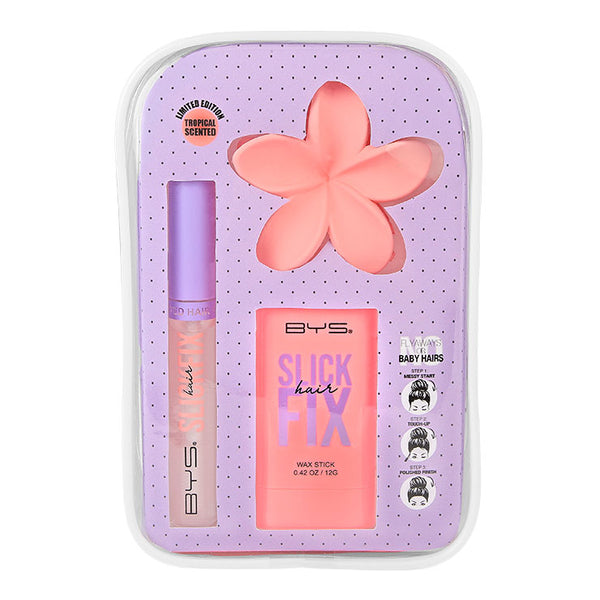 BYS Slick Fix Vacay Hair Kit Tropical Punch Scented